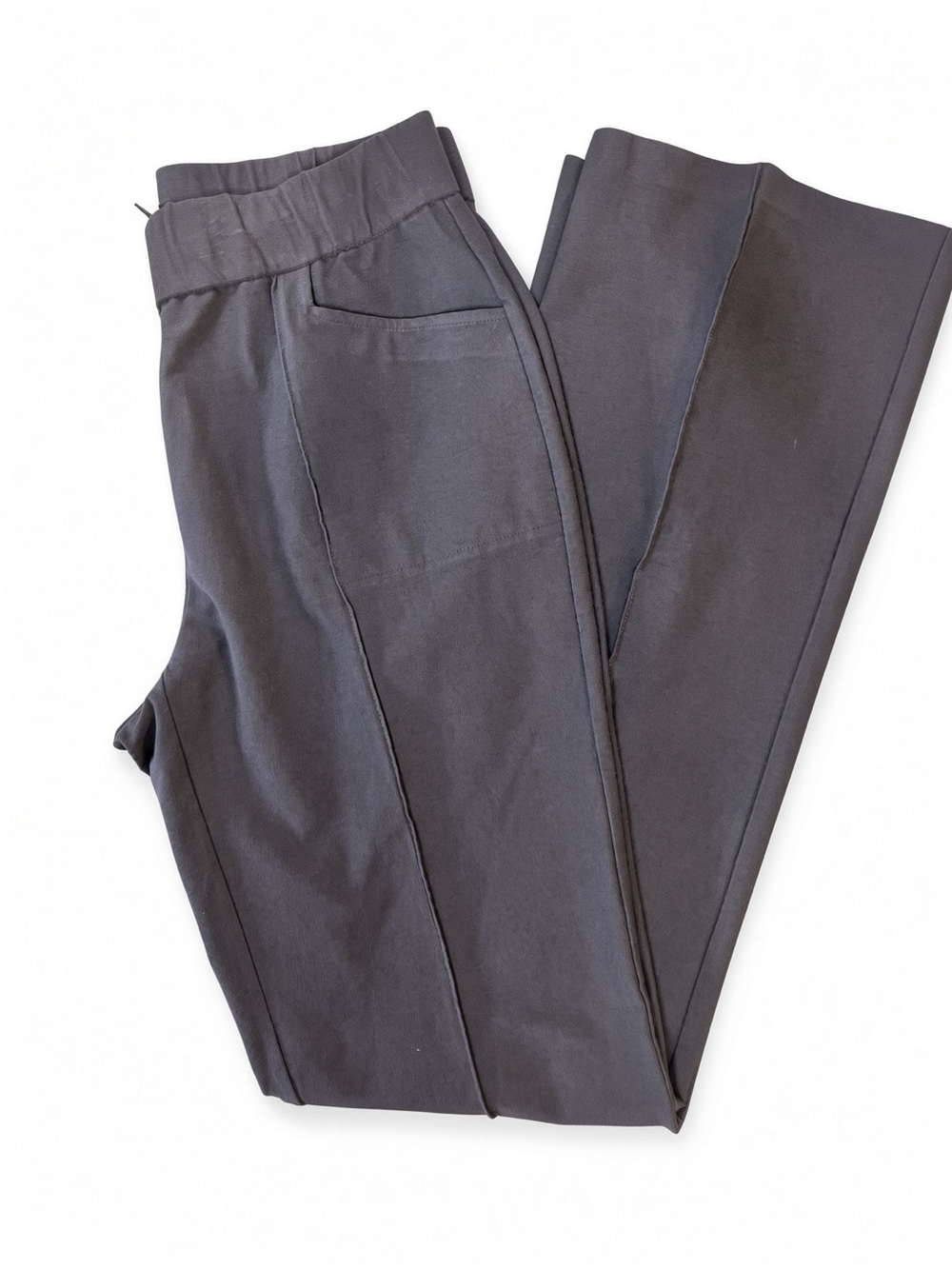 Eileen Fisher Pull-On Pants XS | Viscose Stretch Minimalist Workwear
